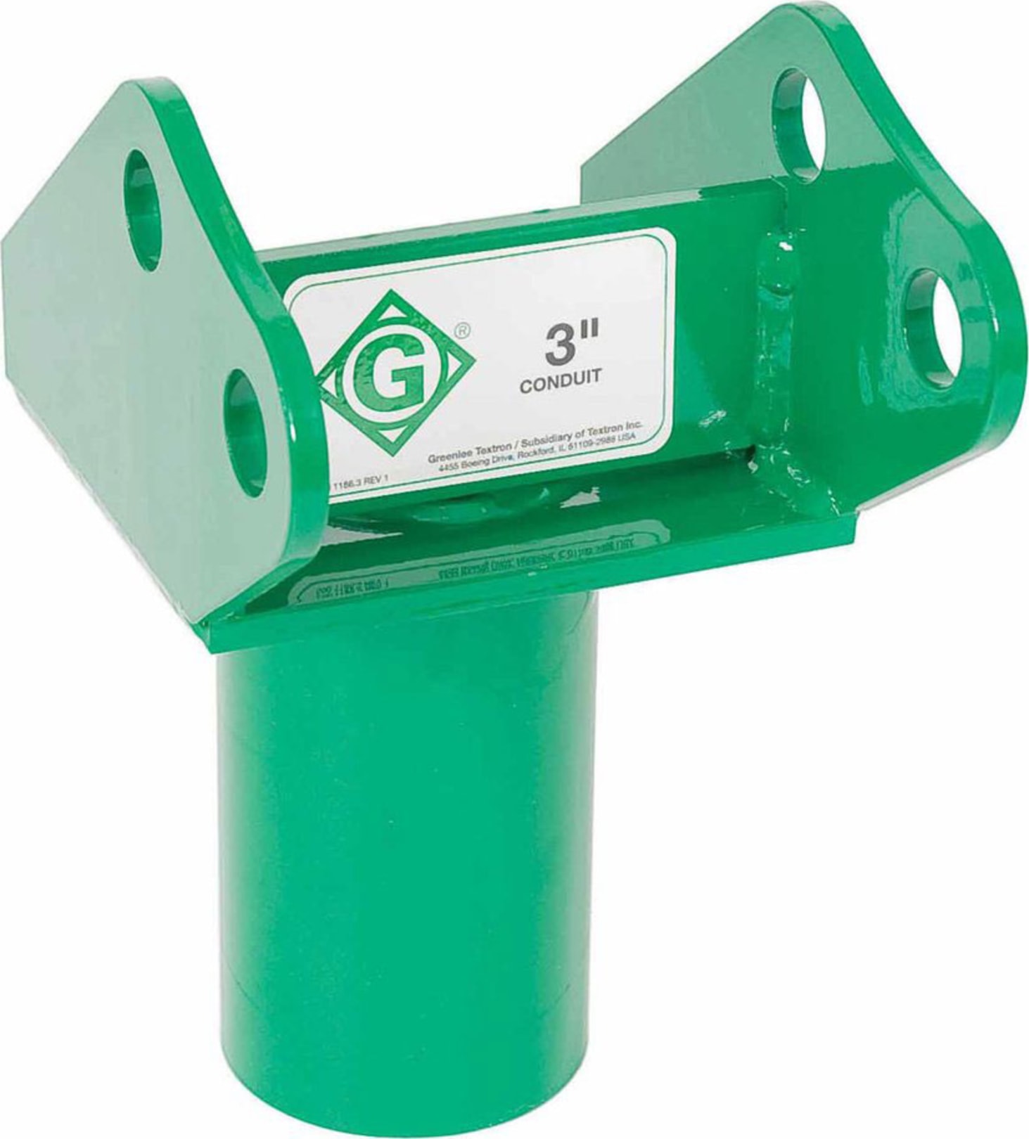 Greenlee 00811 Adapter Weldment - Slip In 3 Inches