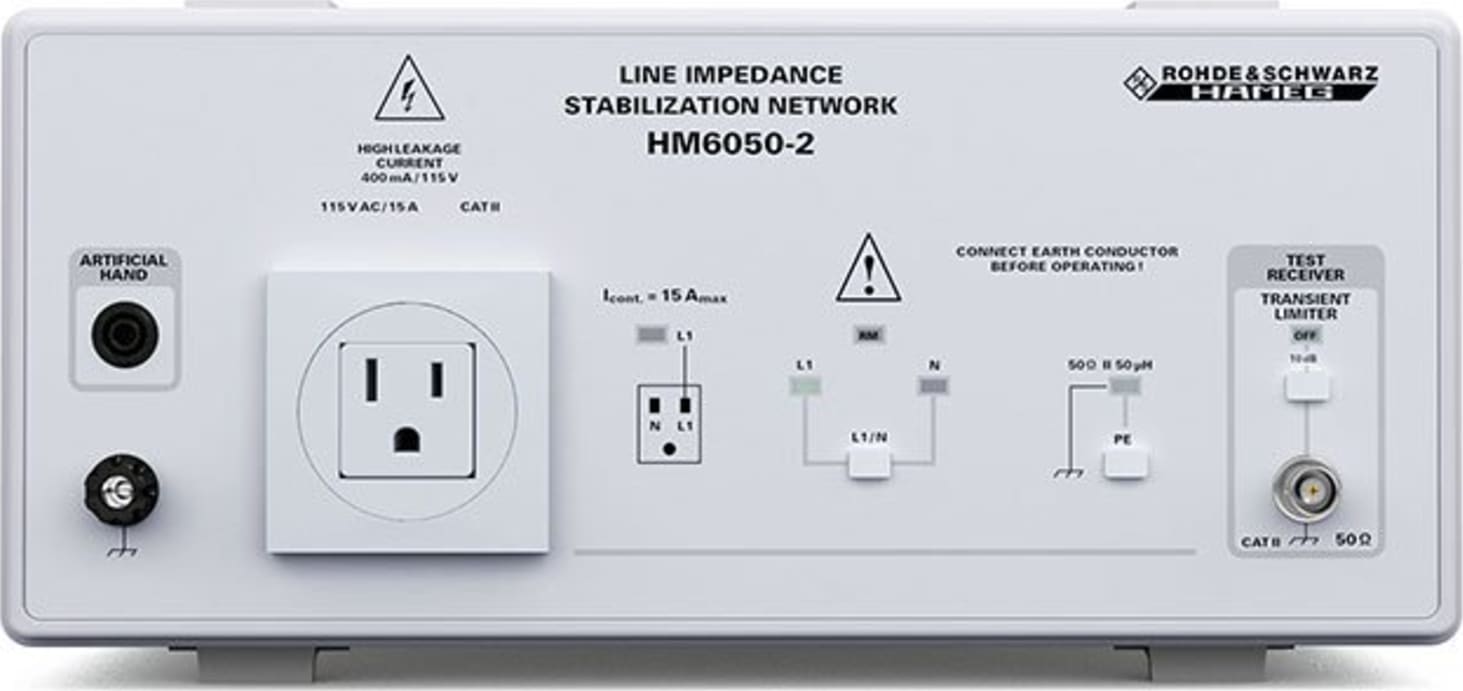 Rohde & Schwarz HM6050-2S Two-line V-network