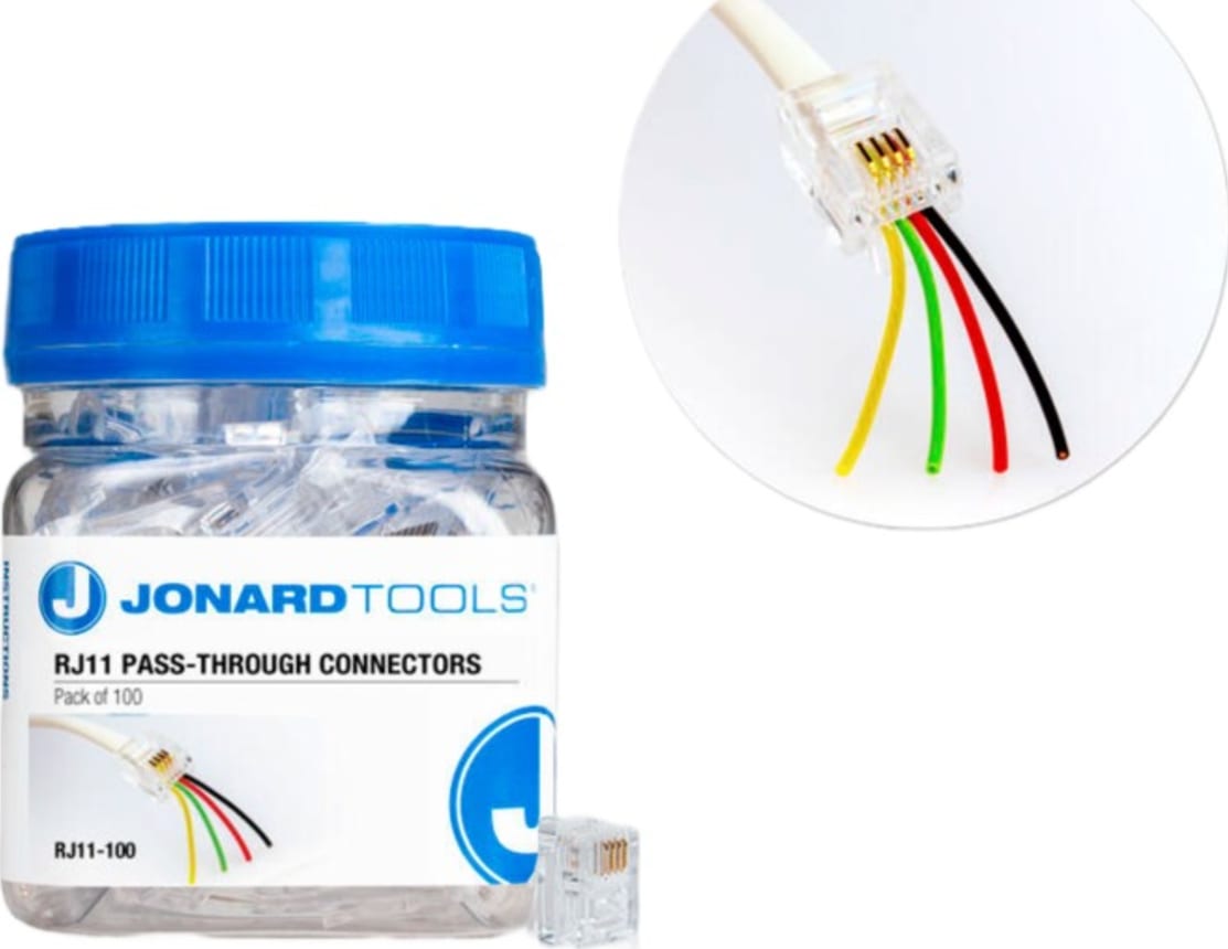 Jonard Tools RJ11-100 Front View