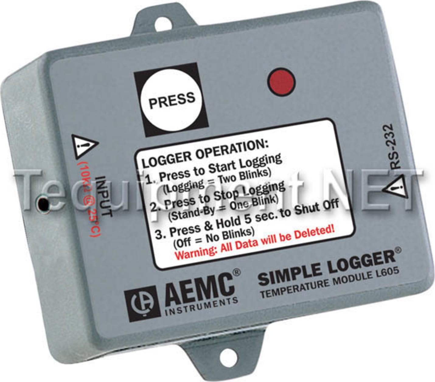 AEMC 2114.16 - Simple Logger Model L600