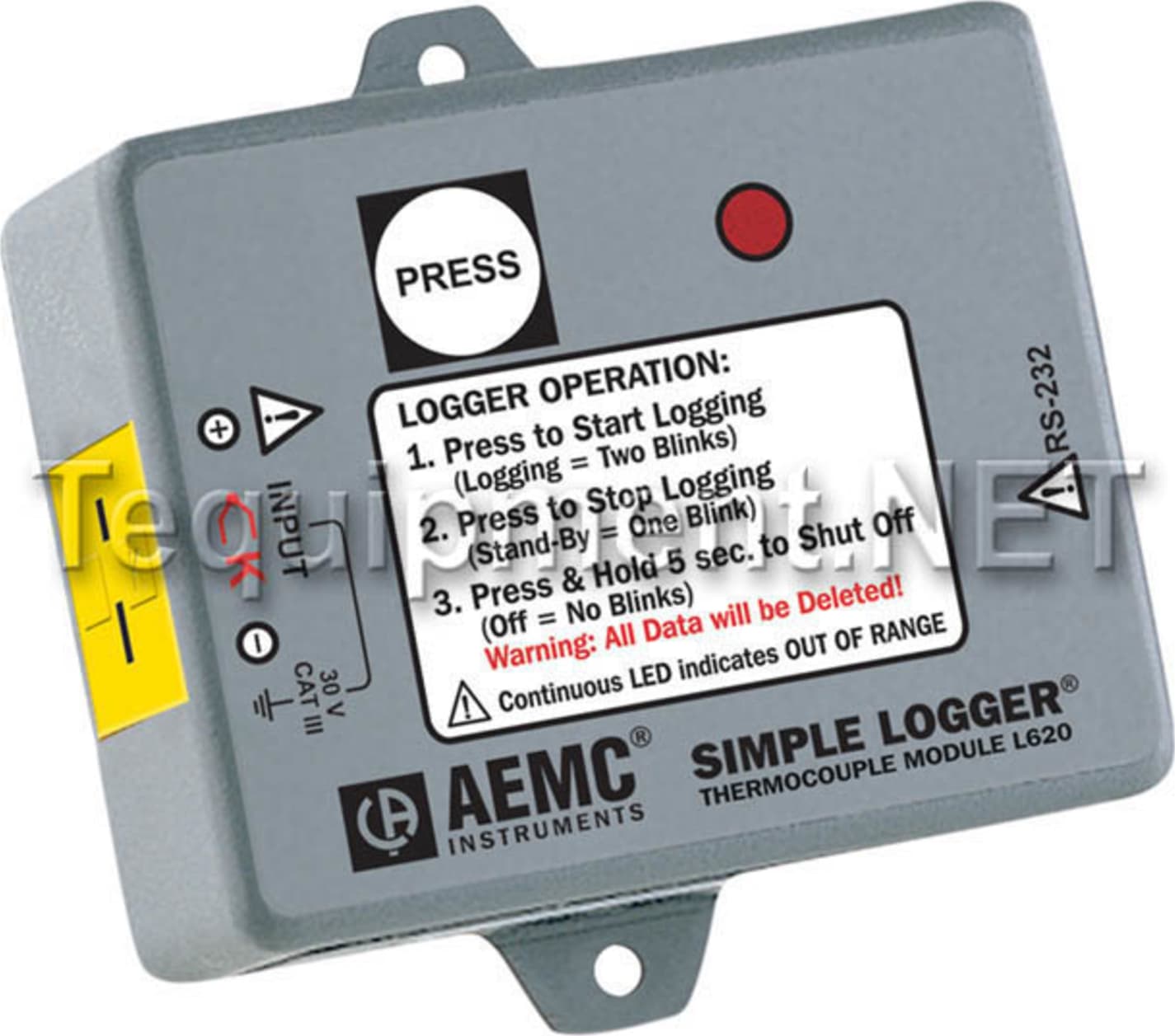 AEMC 2116.17 - Simple Logger Model L630