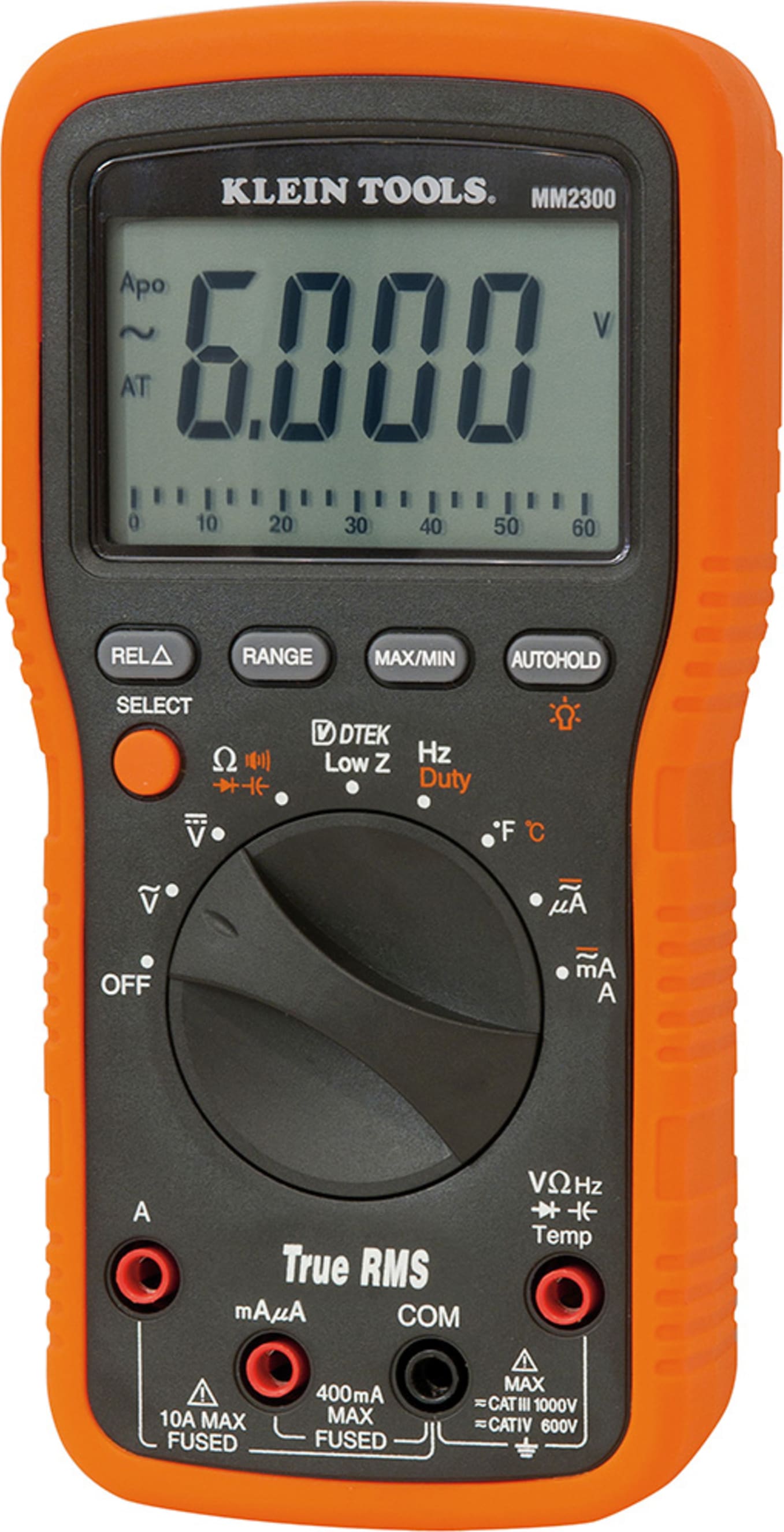 Klein Tools MM2300 Electrician's/HVAC TRMS Multimeter