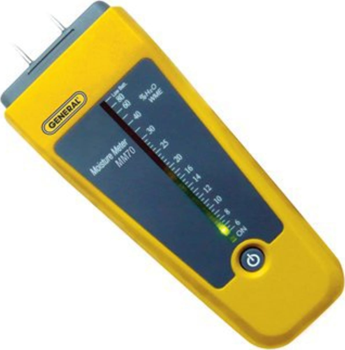 General Tools MM70 Pin Type Led Bar Graph Moisture Meter with Remote Pin Type 