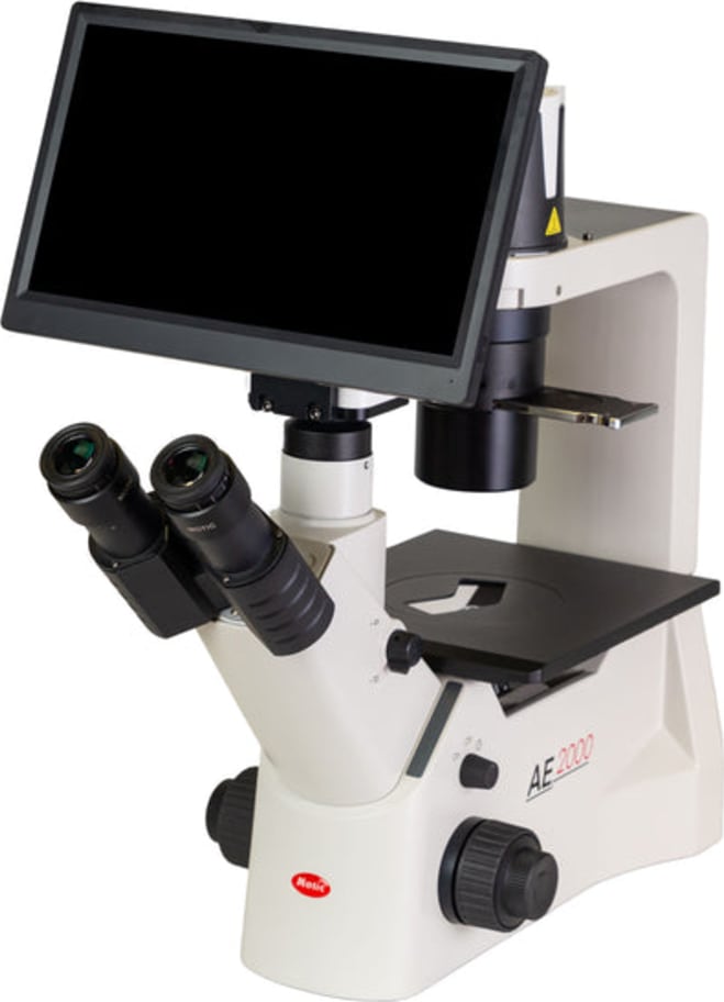 Motic AE2000 TRINO + BMH4000 front