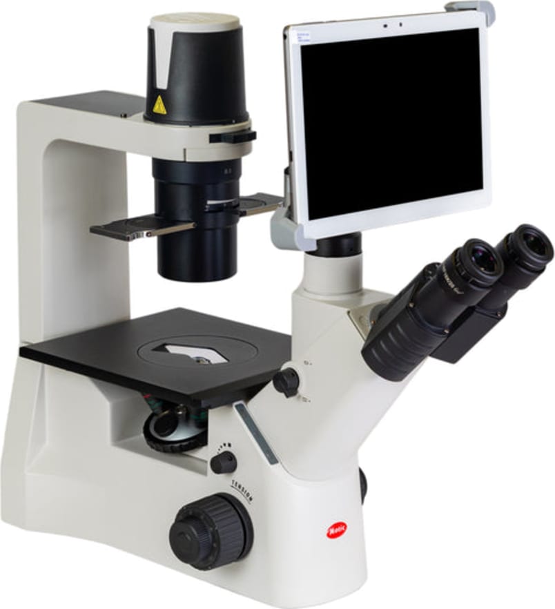 Motic AE2000 TRINO + BTI10 front