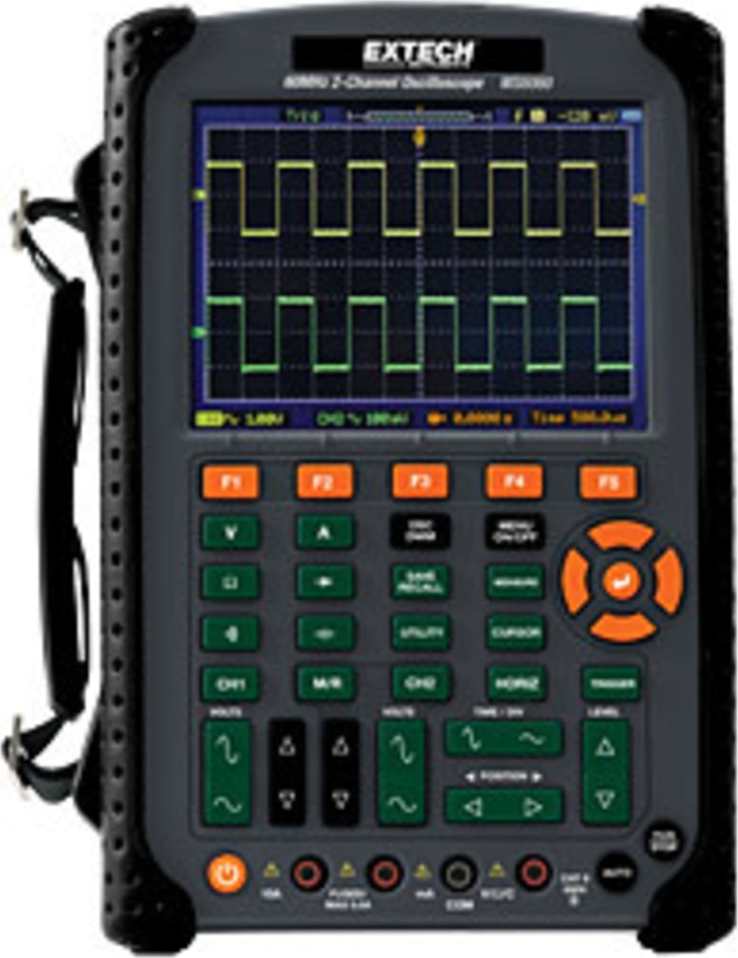 Extech MS6100 2-Channel Digital Oscilloscope (100MHz)
