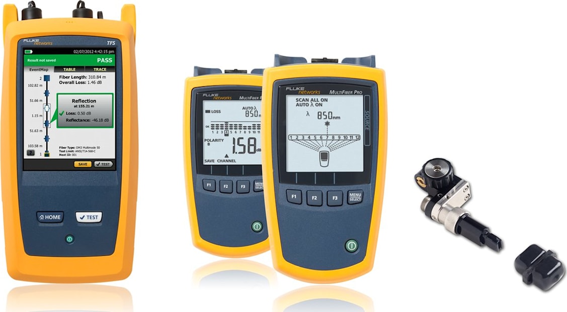 Fluke Networks OFPQIMFP Data Center Fiber (MM/SM) Troubleshooting Kit