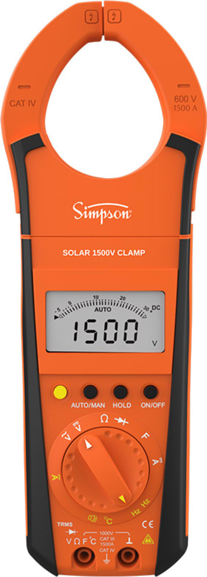 SimpsonSOLAR 1500V CLAMP