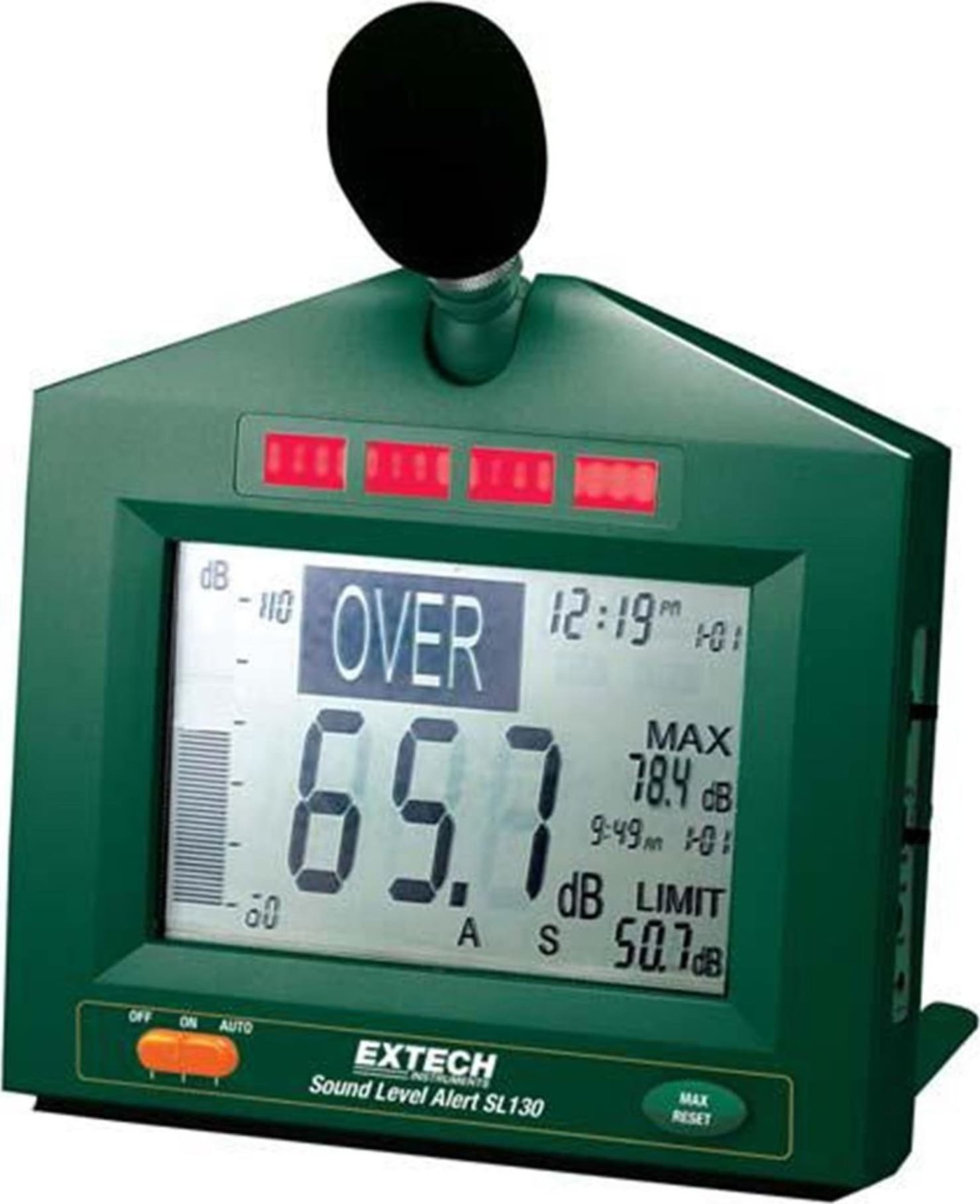 Extech SL130G Sound Level Alert (Green Housing)