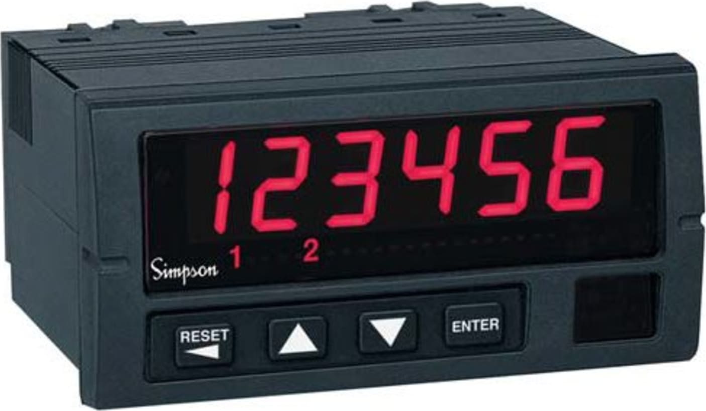 Simpson S660 Preset Totalizer Counter