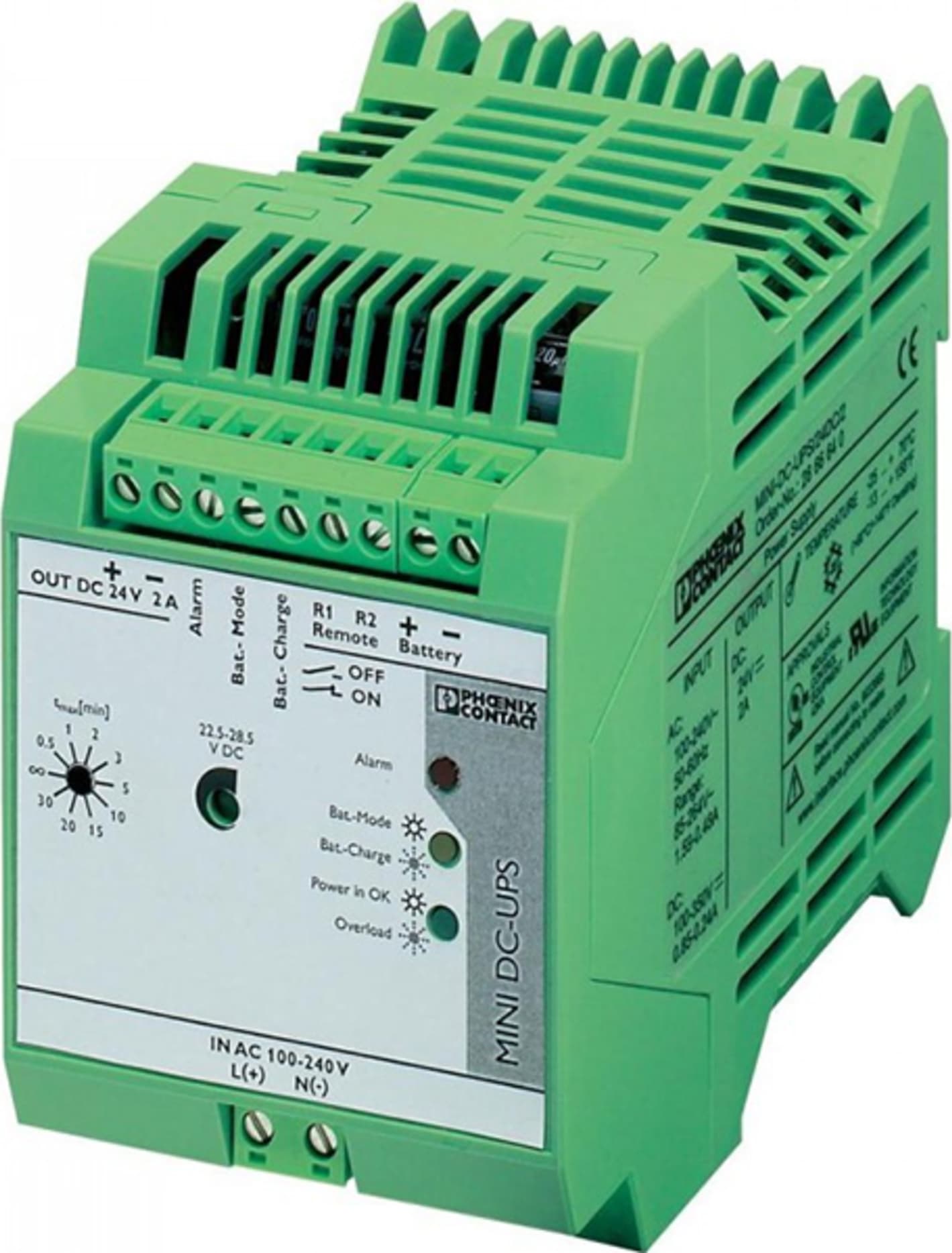 Comet A6963 Uninterruptible Power Supply MIN-DC-UPS/24VDC/2