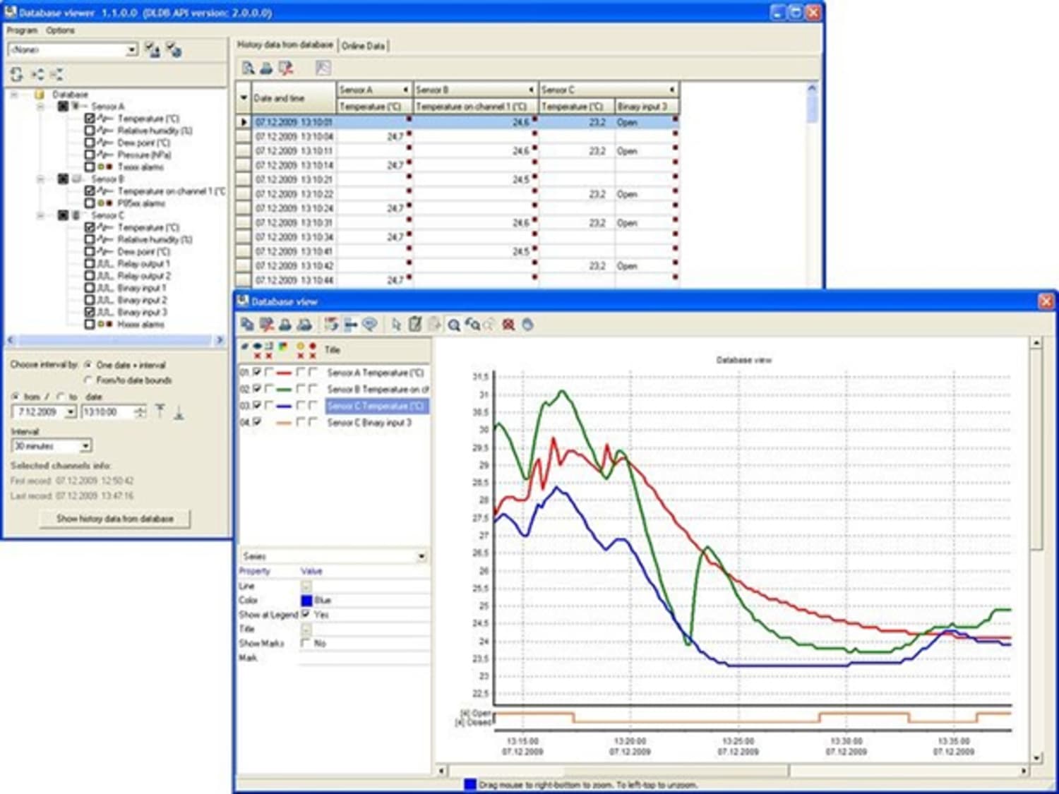 Comet DBV Database Viewer for Comet Database