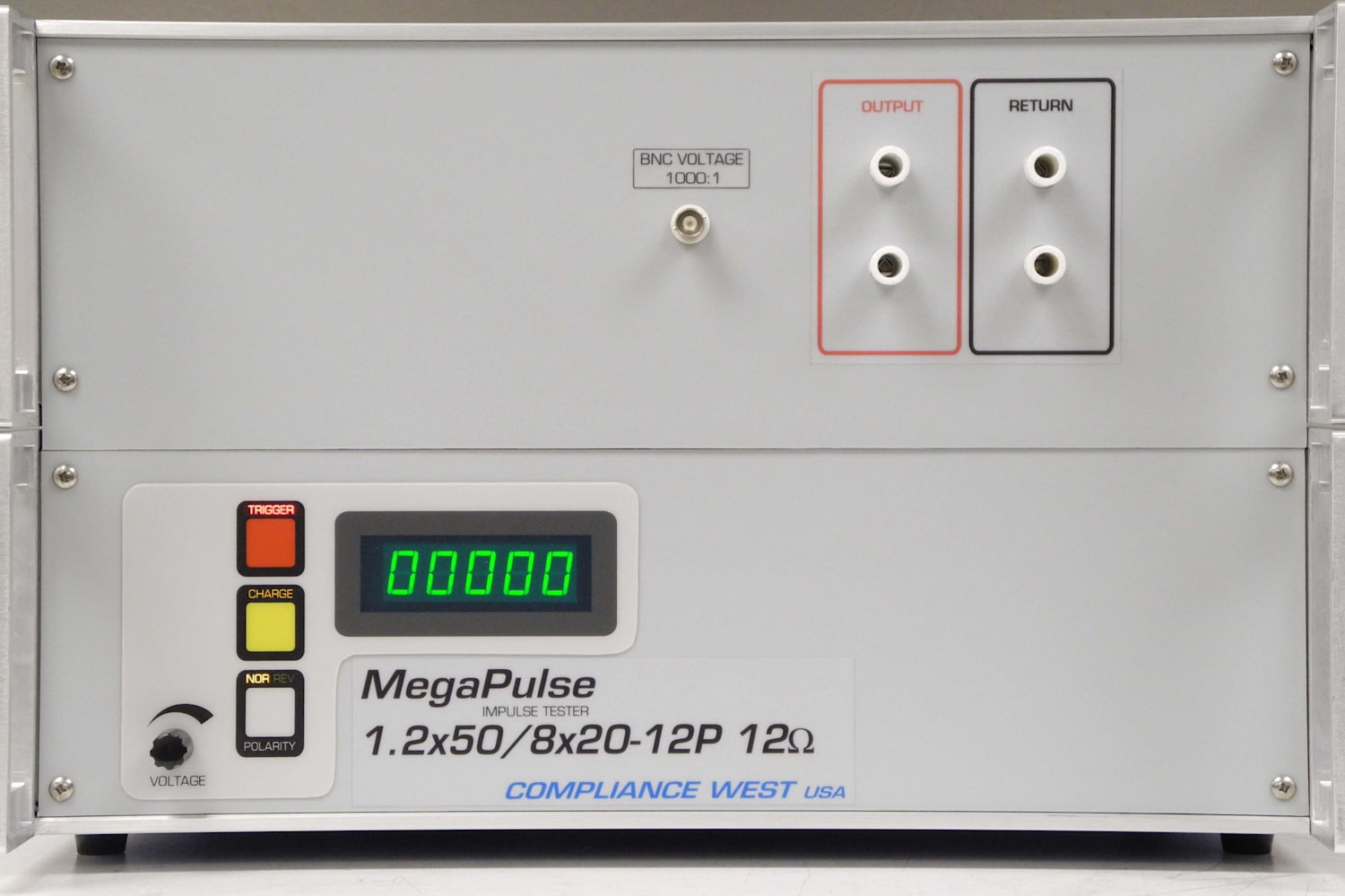 Compliance 1.2x50/8x20-12P Grounded Output with CDN