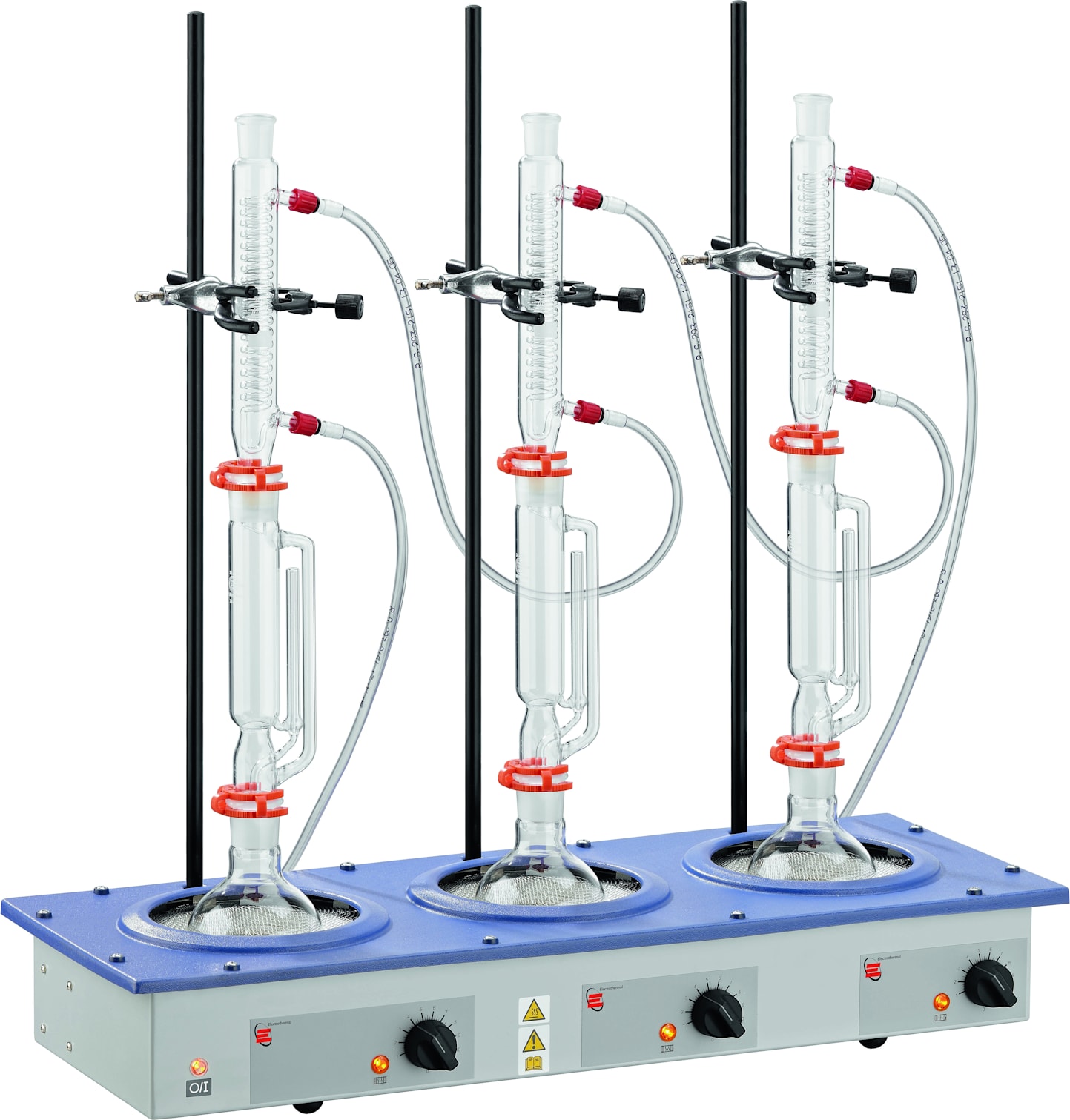 Electrothermal EME3 and EMEA3 Series Multi (Extraction) Mantles: 3 Recess Model