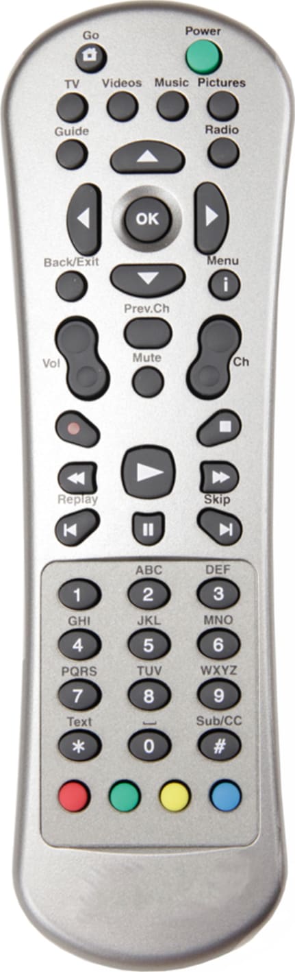 Global_Specialties_RP6V2-RMT_IR_Remote_Control