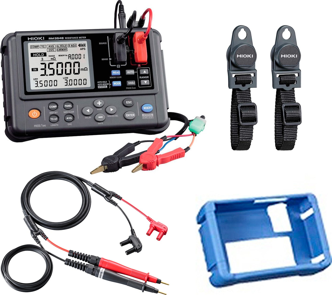 Hioki RM3548 EV KIT - Resistance Meter EV Kit (RM3548, 9465-11