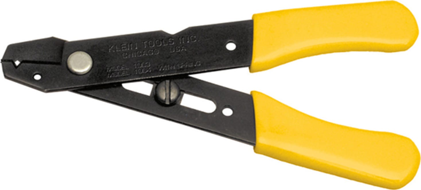 Klein Tools 1003 Wire Stripper-Cutter - Solid and Stranded Wire