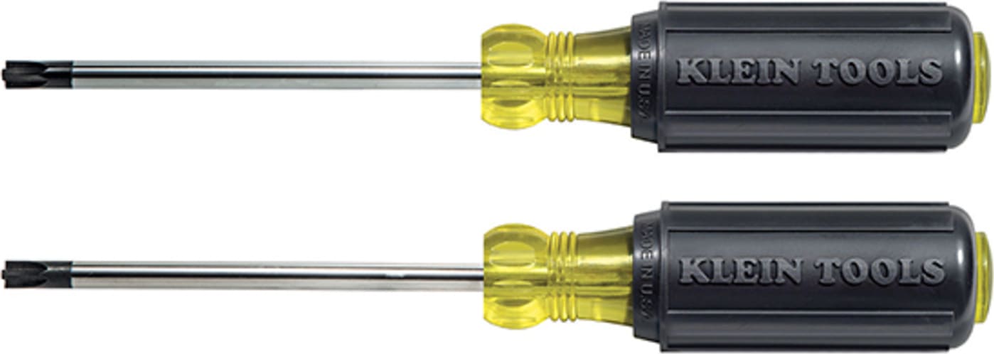 Klein Tools 32378 4" (102 mm) Combo Tip Driver Set (1 and 2)