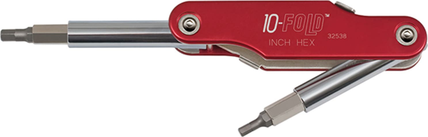 Klein Tools 32538 10-Fold Fractional Hex Screwdriver/Nut Driver