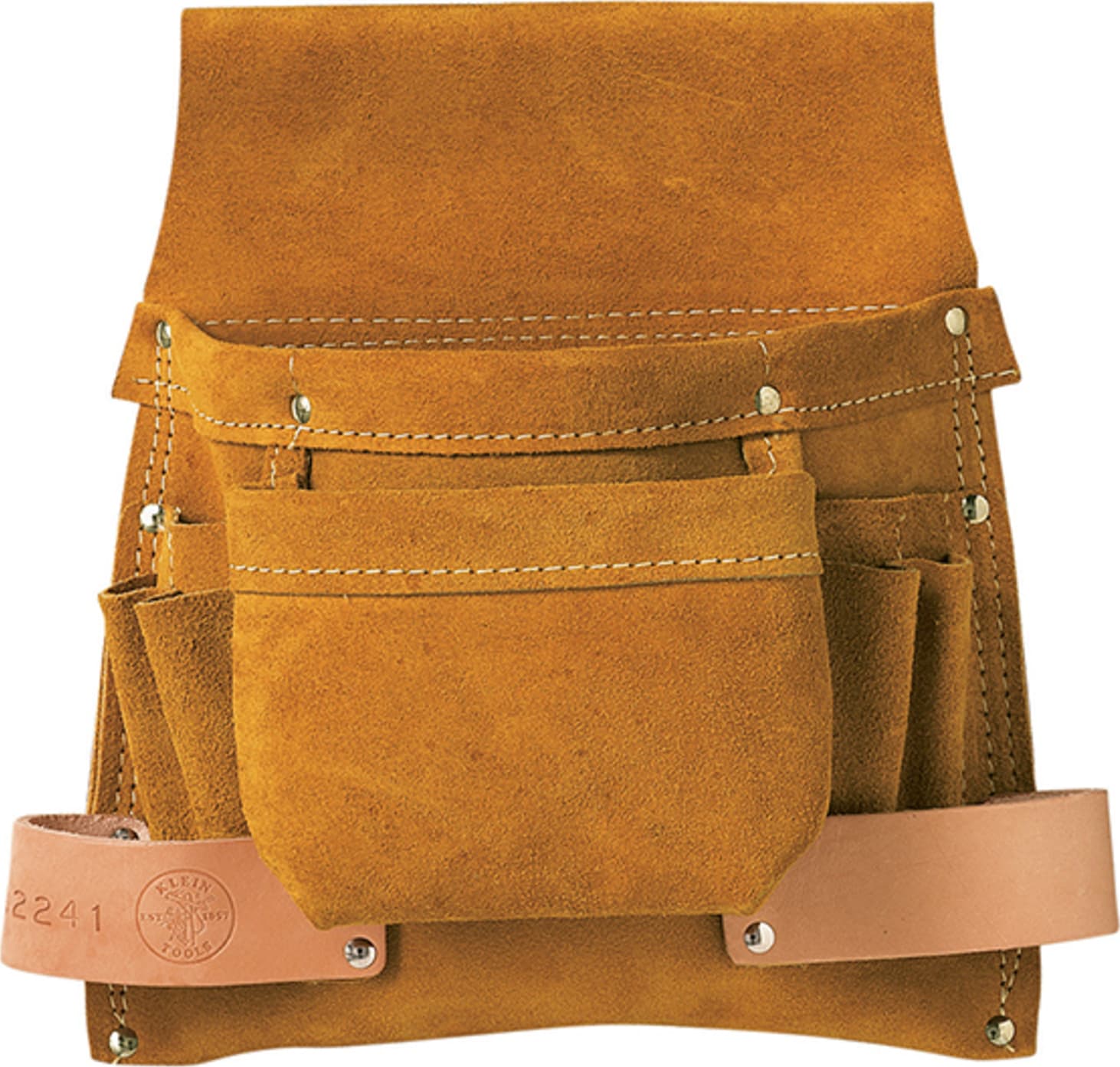 Klein Tools 42241 6-Pocket Nail/Screw and Tool Pouch