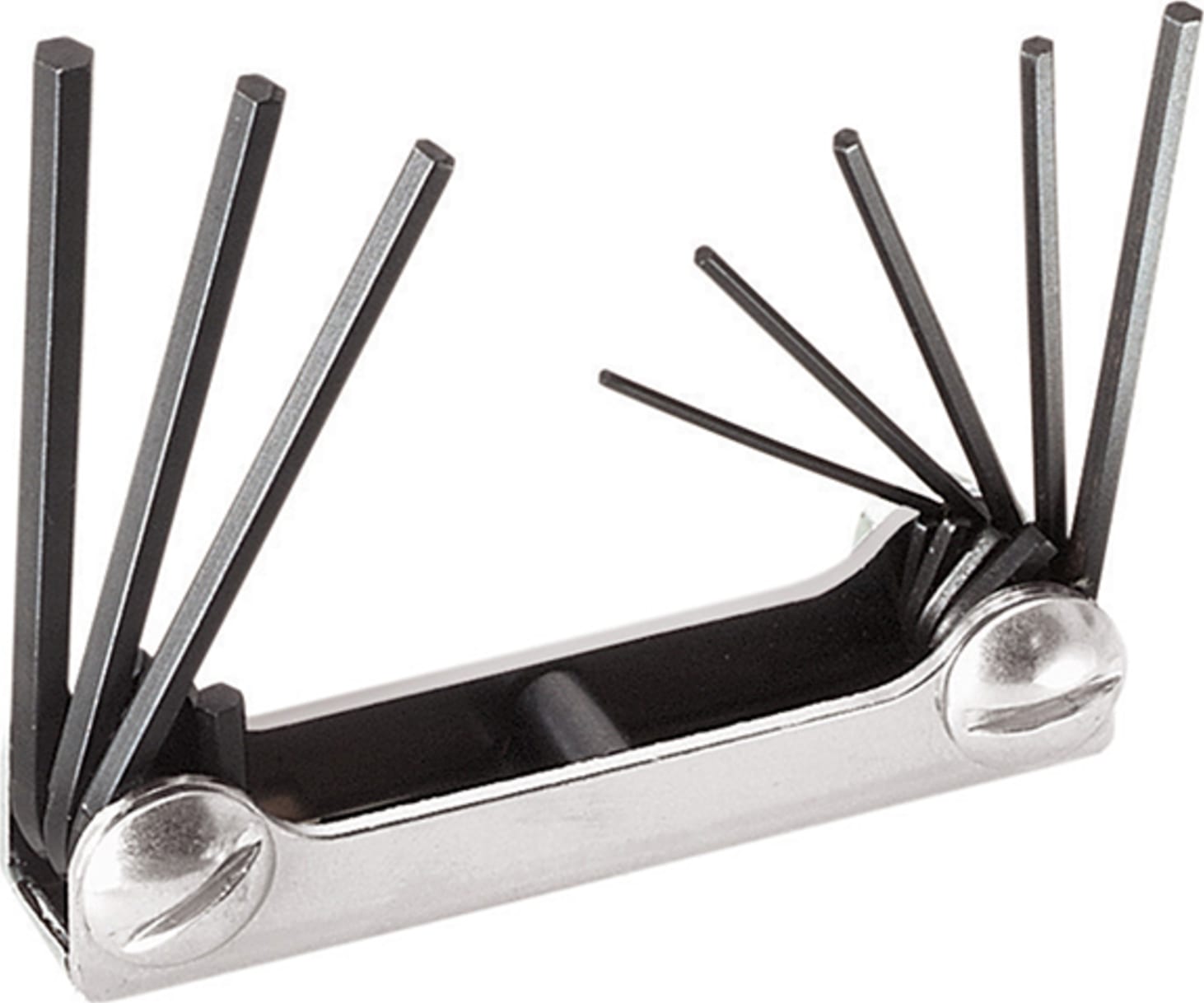 Klein Tools 70581 Eight-Key Inch Folding Hex-Key Set