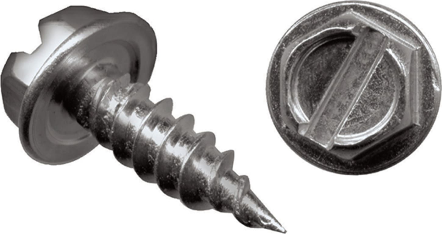 Klein Tools 8910-3/4 Self-Piercing Sheet Metal Screws, 3/4" (19 mm) long