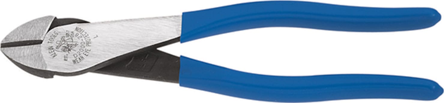 Klein Tools D2000-28 High-Leverage Diagonal-Cutting Pliers - Heavy-Duty Cutting