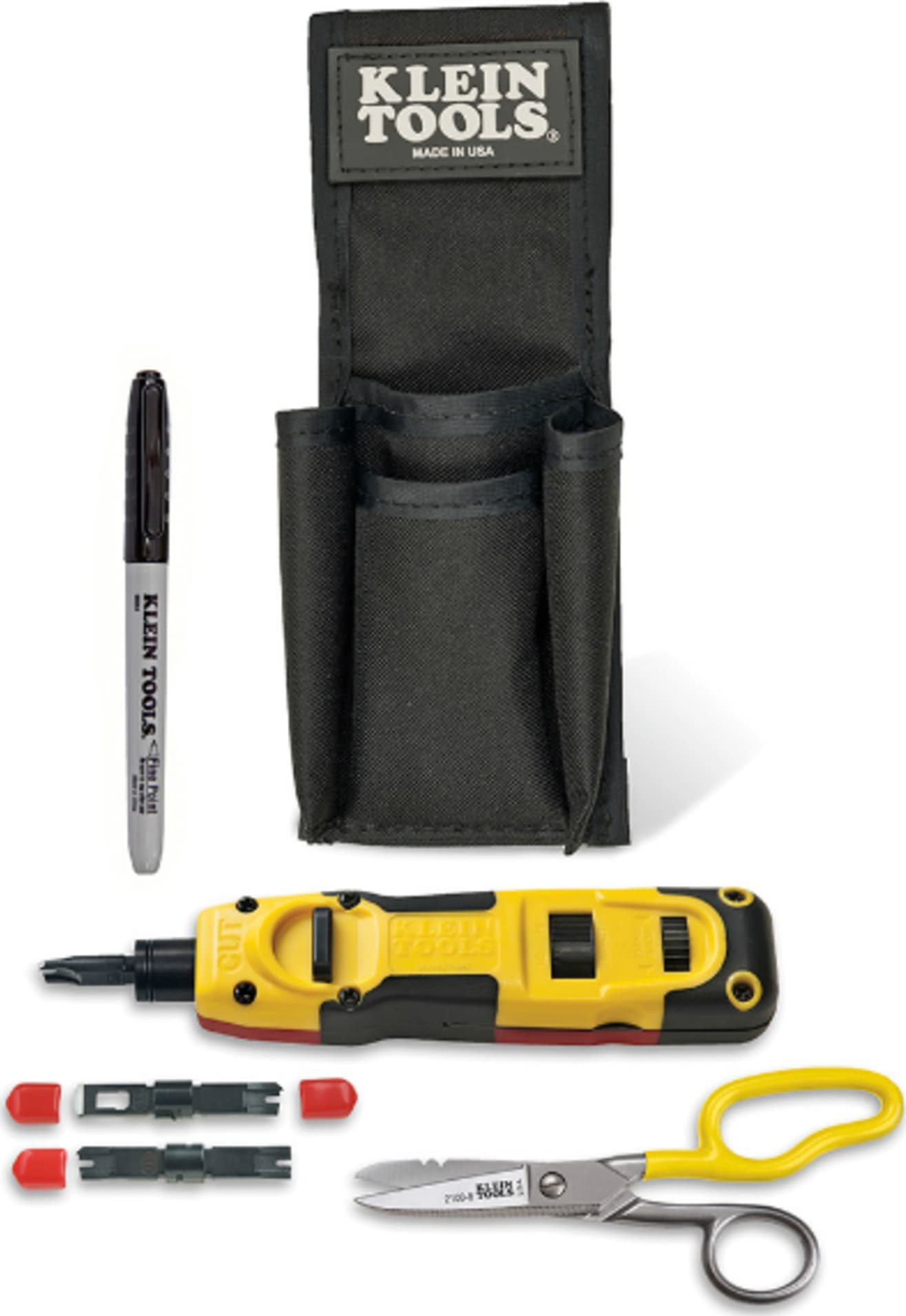 Klein Tools VDV027-813 LAN Installer Starter Kit Punchdown