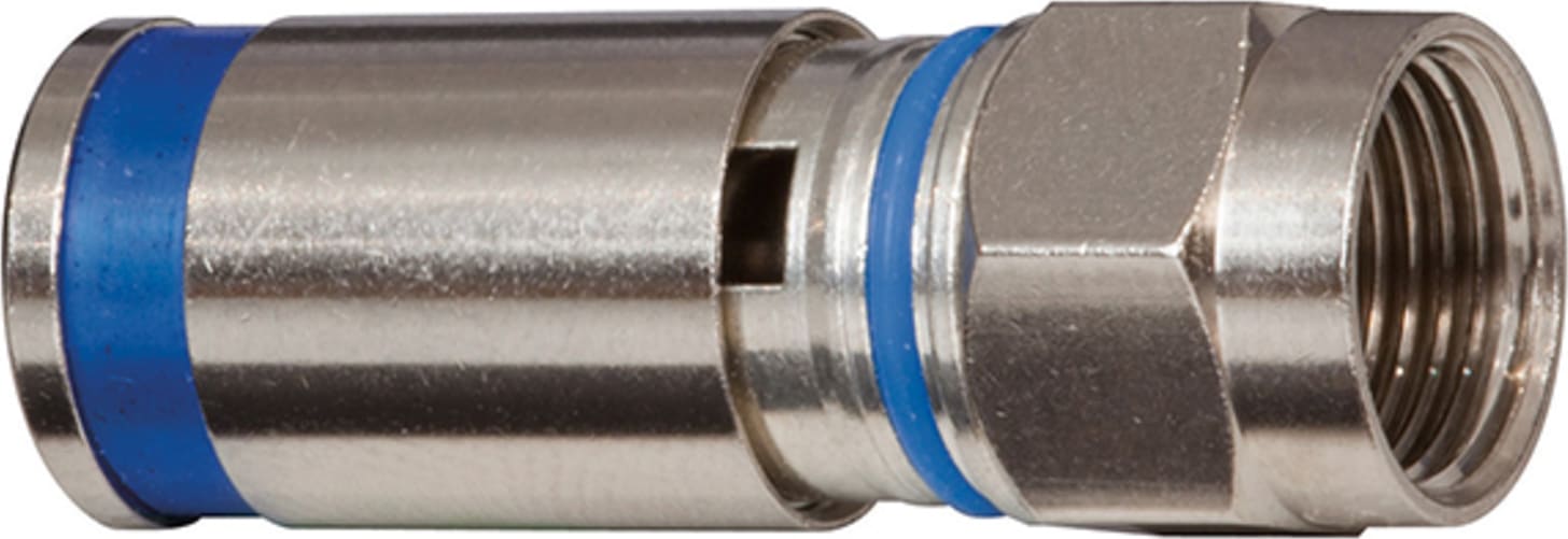 Klein Tools VDV812-624 F Compression Connector - RG6 (50-Pack)