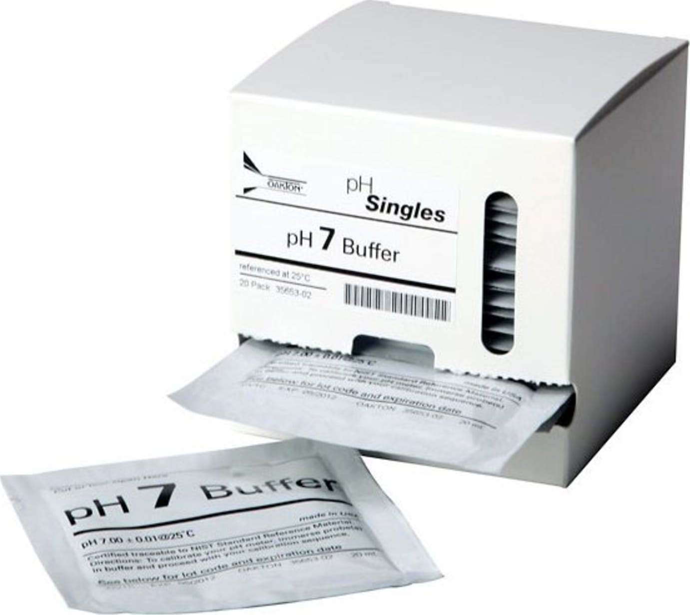 Oakton WD-35653-04 pH Calibration Buffer Pouches