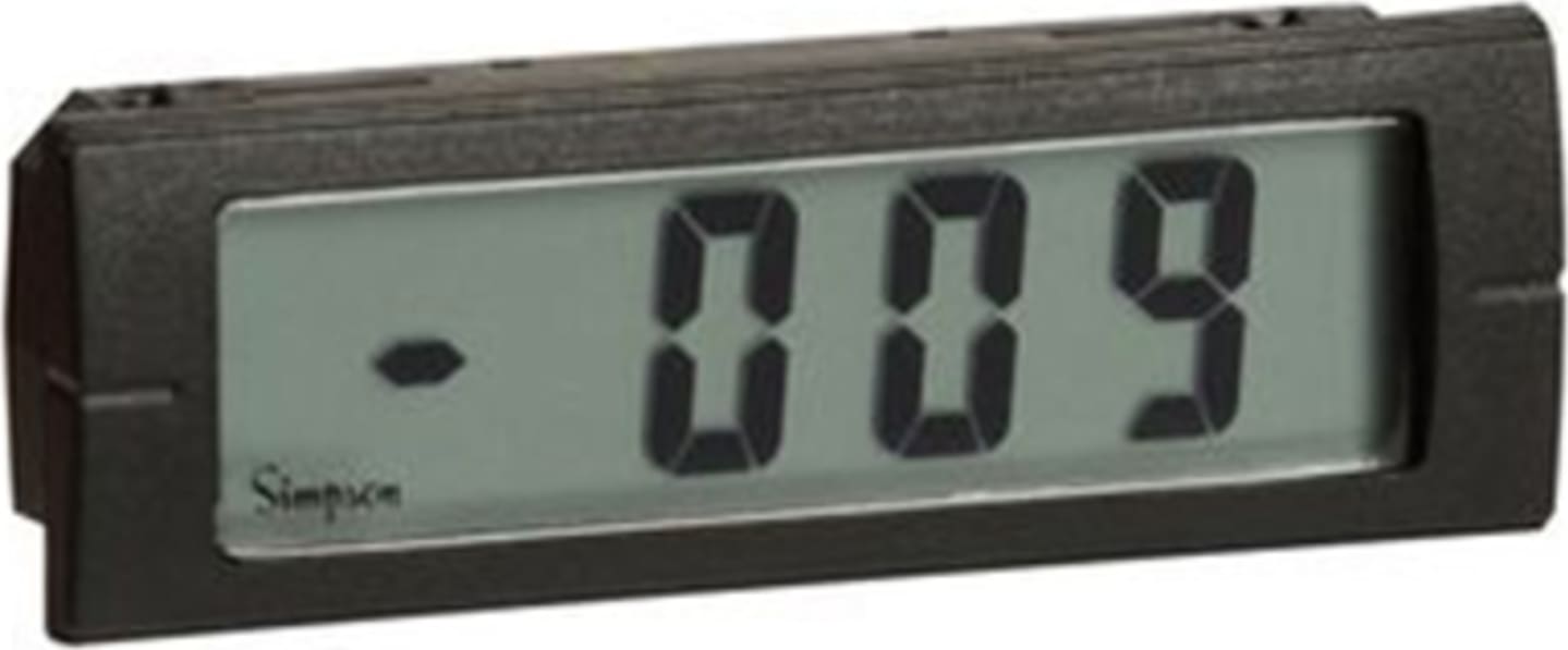 Simpson M135 Series LCD Digital Panel Meter