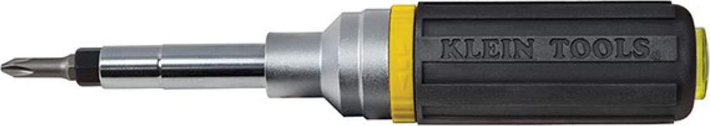 Klein Tools 32558 Ratcheting Multi-Bit Screwdriver/Nut Driver