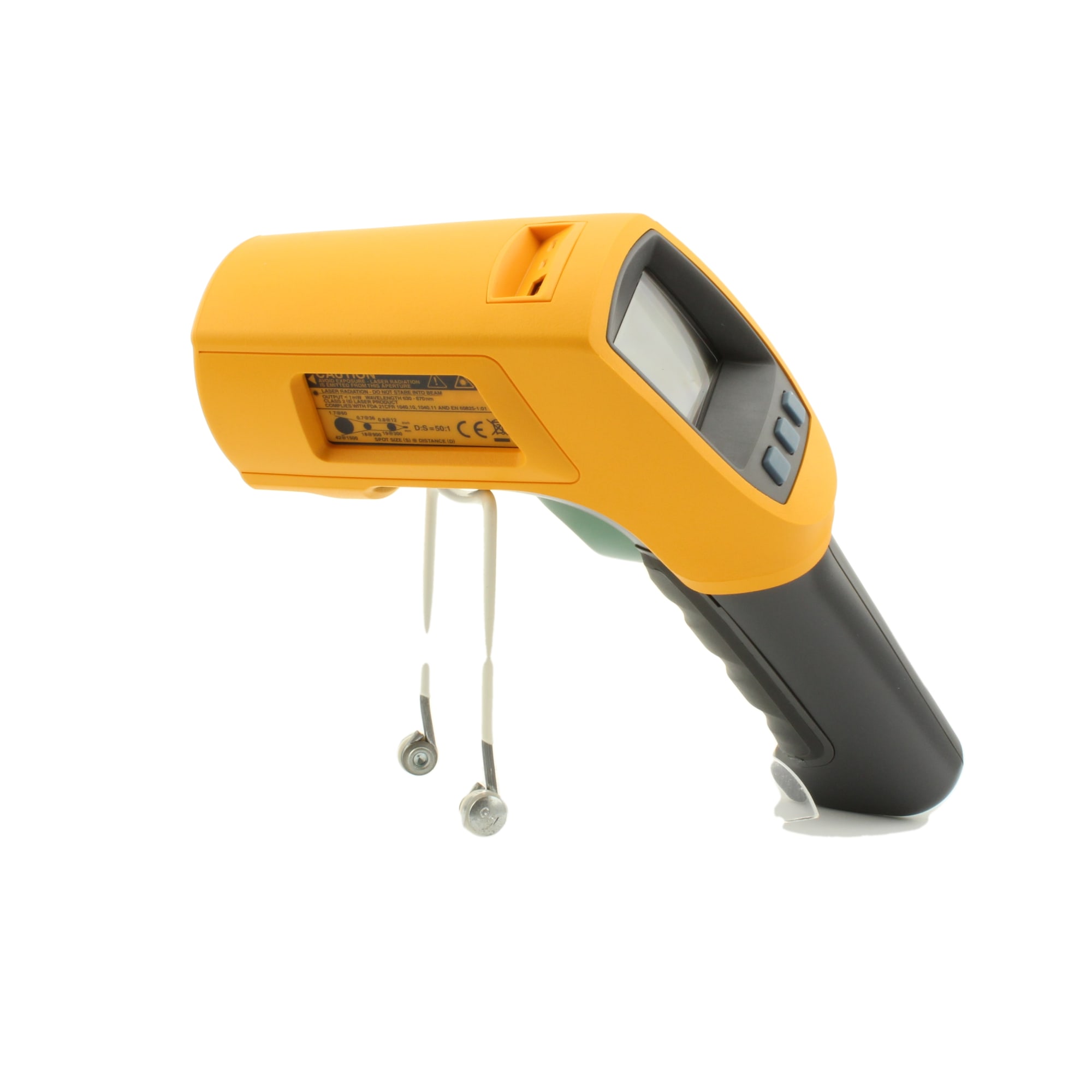 FLUKE 568 - Infrared thermometer with thermocouple socket and memory, PC  USB interface