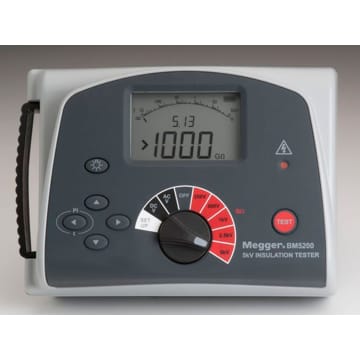 Megger Bm5200 Insulation Tester 5 Kv Tequipment