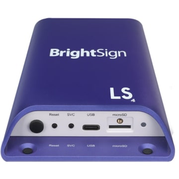 ヨ*ミ様 デジタルサイネージ BrightSign LS424 セット BrightSign LS424 - Standard I/O Player | Touchboards