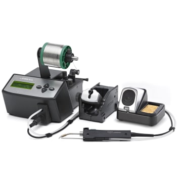 JBC ALE-110VA Auto-Feed Solder Station, 120V, Complete Kit w/ Cartridge and  Guide