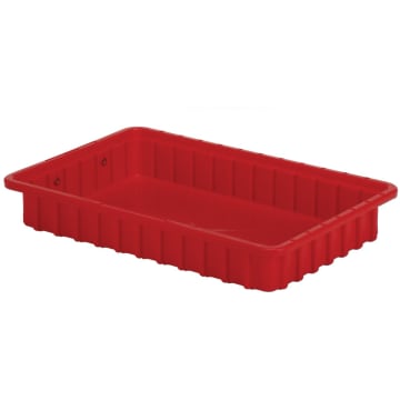 Lewis Bins DC2025 Divider Box Container, 16.5L x 10.9W x 2.5H