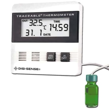 Oakton WD-20250-32 Digi-Sense Precalibrated Large Head Digital Pocket  Thermometer