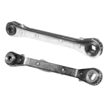 10696 Robinair Service Valve Reversible Ratchet Wrench 3/16 1/4 5/16 3/8