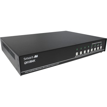 HKM-04-S - SmartAVI 4-Port HDMI/USB2.0/Audio KVM Switch. Includes