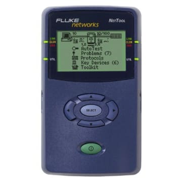 Fluke Networks NT NetTool 10/100 Inline Network Tester Fluke NT ...