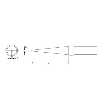 Weller PTM8 Replacement Tip