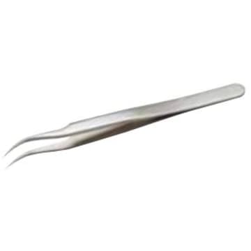 Techni-Pro 758TW7770 High Precision Tweezers, Style 7, SS, curved