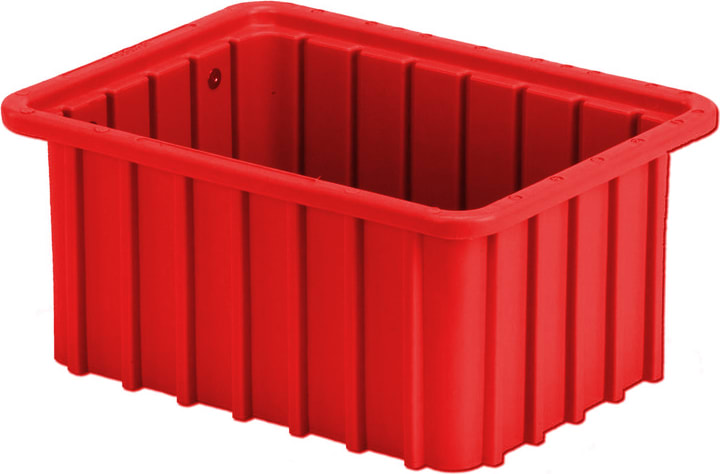 Lewis Bins NDC2035 Divider Box Container, 16.5L x 10.9W x 3.5H