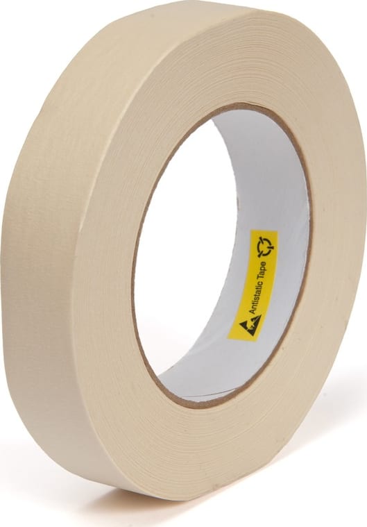 Techni-Pro High Temp Masking Tape, Low Static, 3 Core, 7.4 mil (Tan)