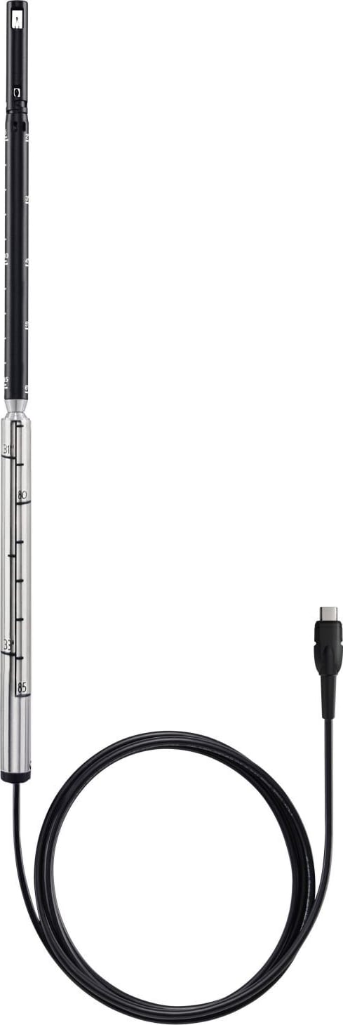 Testo 0635 1032 - Hot Wire Probe with Temperature Sensor (Wired - Not Wireless)