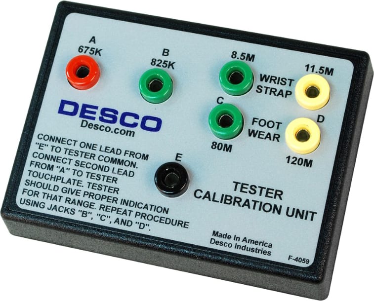 Desco 07010 - Wrist Strap and Foot Grounder Calibration Unit