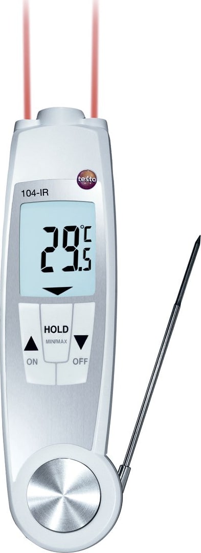 Testo 104-IR - Dual Purpose IR and Penetration Thermometer (Part Number 0560 1040)
