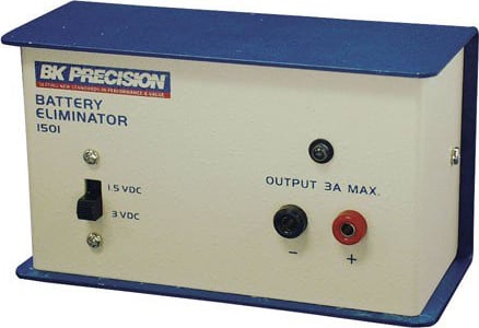 BK Precision 1501 - Dual-Voltage High-Current Battery Eliminator