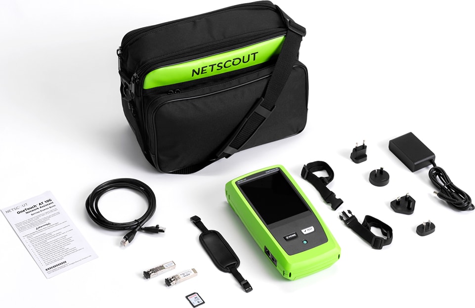 NetScout 1T10G-1000/GLD OneTouch AT 10G Network Assistant and 1 year Gold Support